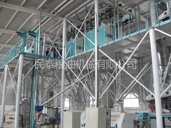 玉米加工設備100噸聯(lián)產生產線